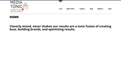 Desktop Screenshot of mediatonicgroup.com