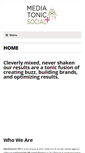 Mobile Screenshot of mediatonicgroup.com